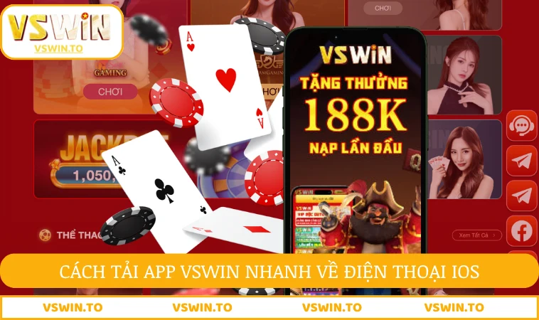 Cách tải app VSWIN nhanh về điện thoại iOS