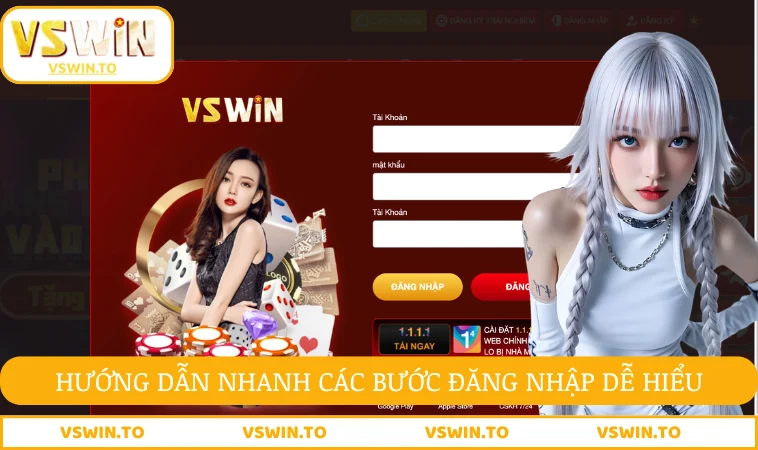 Đăng nhập VSWIN 2 Hướng dẫn nhanh các bước đăng nhập dễ hiểu cho newbie